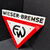Wieser Bremse - Flaches Emailleschild um 1950 (wohl Österreich)