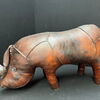 Abercrombie & Fitch Designer Fußhocker Nashorn (50er Jahre)