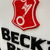 Becks Bier Werbeleuchte