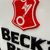 Becks Bier Werbeleuchte