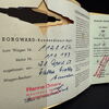Borgward Kundendienst Scheckheft 1958