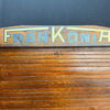  Frankonia Waffeln - Holzwandschrank um 1950 (selten)