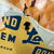 Langnese Eis Blechschild mit Werbung für Domino und Happen (Um 1960)