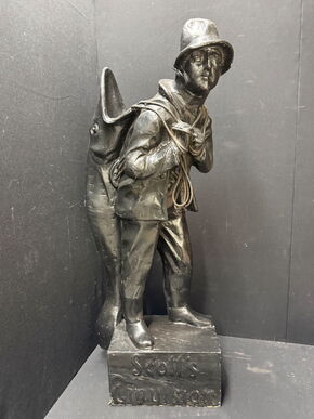 Scotts Emulsion - Große Werbefigur um 1920