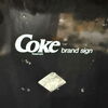 Coca Cola - Enjoy (Flaches Emailleschild um 1990)