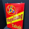 Vogelsang Tabak Bremen (Emailleschild  um 1930)