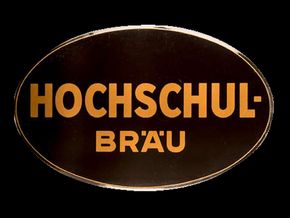 Hochschulbräu um 1930