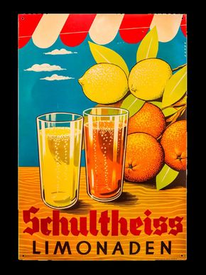 Schultheiss Limonaden um 1950