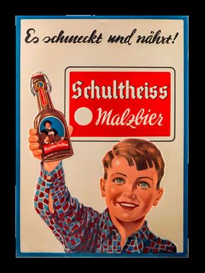 Schultheiss Malzbier, 50er Jahre