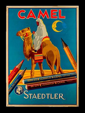 J.S. Staedtler – Camel Farbstifte, um 1955