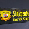 Hohenloher Löwenbräu Cappel (Abgekantetes Emailleschild um 1950)