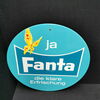 Fanta - Die klare Erfrischung - Werbeschild in Originalverpackung (Um 1965)