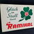 Ramikal - Glück im Stall durch Ramikal (Abgekantetes Blechschild um 1955)