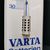 Varta Batterien Emaillethermometer in fantastischer Erhaltung (1955/1960)