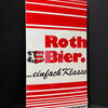 Roth Bier - …einfach Klasse (großes abgekantetes Emailleschild)