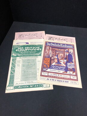 Deutscher Kaufmann - Zwei Novemberhefte des Jahre 1909 im Paket