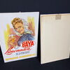 Baya Limonaden Baya Kola Bayreuth Schilderset 2 Exemplare  44 x 31 cm D - um 1955