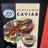 Deutscher Caviar Christensen - 2 Blechschilder im Set um 1960