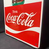Coca Cola XL-Werbeschild in traumhafter Erhaltung (Um 1969)