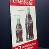 Coca Cola Blechschild - In 2 praktischen Größen (Um 1957)