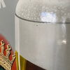 Autentieder Bier - Schlossbrauerei Autenried Bierschild Emailschild um 1950