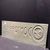 Odontophile Zahnpflege Blechschild mit Affen Jugendstil 47 x 19 cm F/CH um 1915