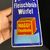 Maggi Fleischbrühwürfel - Emailschild - Türschild 18,5 x 8,5 cm  um 1925