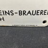 Paderborner Bier - Gewölbtes Emailleschild aus der Zeit um 1930