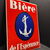 Biere de l´Esperence Emailschild Anker 68 x 48 cm - F um 1950