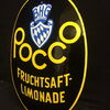 Pocco Fruchtsaft Limonade BGH Emailschild um 1955