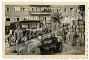 Kaelble Diesel - Originalfoto aus Berlin Steglitz um 1925 (Motiv2)