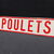 Schlachterei-Blechschild „Poulets“