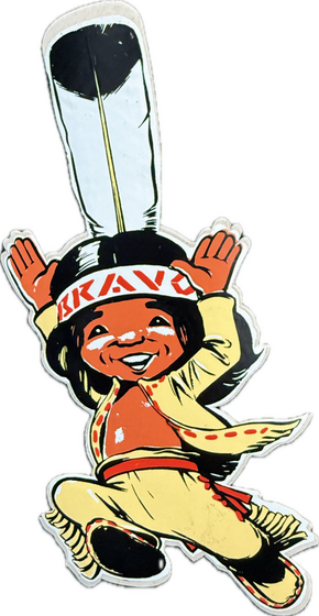 Bravo Otto Werbeaufkleber - ca. 19 cm