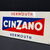 Cinzano Vermouth (Abgekantetes Emailleschild in fantastischer Erhaltung)