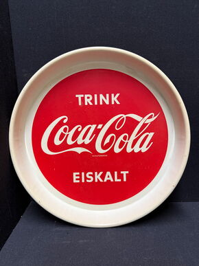 Coca Cola Blechtablet (um 1960)