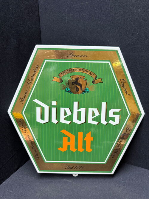 Diebels Alt (Emailleschild um 1980)