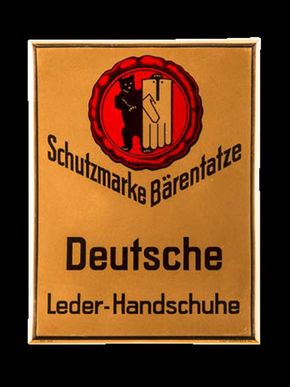 Schutzmarke Bärentatze um 1925