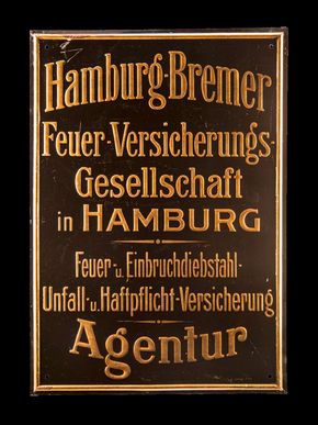 Hamburg-Bremer Feuer-Versicherungs-Gesellschaft um 1915