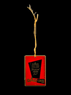 Blechanhänger, 1959