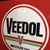 Veedol Motor Oil Emailschild mit 75 cm Kantenlänge - D um 1960