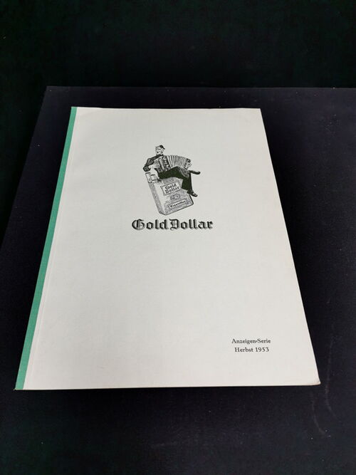 Gold Dollar Werbegrafiken vom Herbst 1953 - Großformatiges Verlagsheft zum Werbekampagne des dritten Quartals 