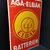Aga und Elbak Batterien / Großes 50er Jahre Emailleschild aus Österreich