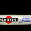 Martini Tresenleuchte im stattlichen Format von ca. 38 x 145 cm.