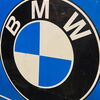 BMW Service XXL Blechschild -  86 x 60 cm  - D um 1955