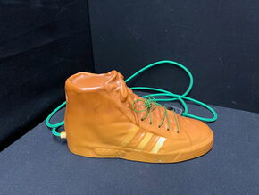 Adidas Sneeker Werbeleuchte der 70er Jahre (Kunststoff - Neu verkabelt)