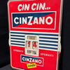 Cinzano - Unendlicher Kalender (60er Jahre - Kunststoff & Pappe)