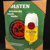 Holsten Bier Emailleschild - Einzigartige Version aus dem Archiv der Herstellerfirma (Um 1965)