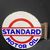 Standard Motor Oil - Beidseitig emailliertes Fahnenschild (1930/1950)