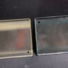 Boos und Hahn - Licht Form Farbe - 2 Emailleschilder im Set