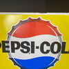 Pepsi Cola 49 x 33 cm Blechschild um 1955/60